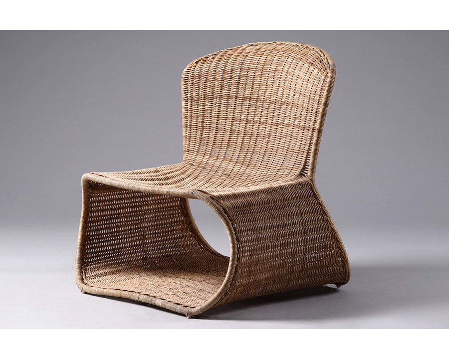 Oggetti Jose Lounge Chair - Woven wicker