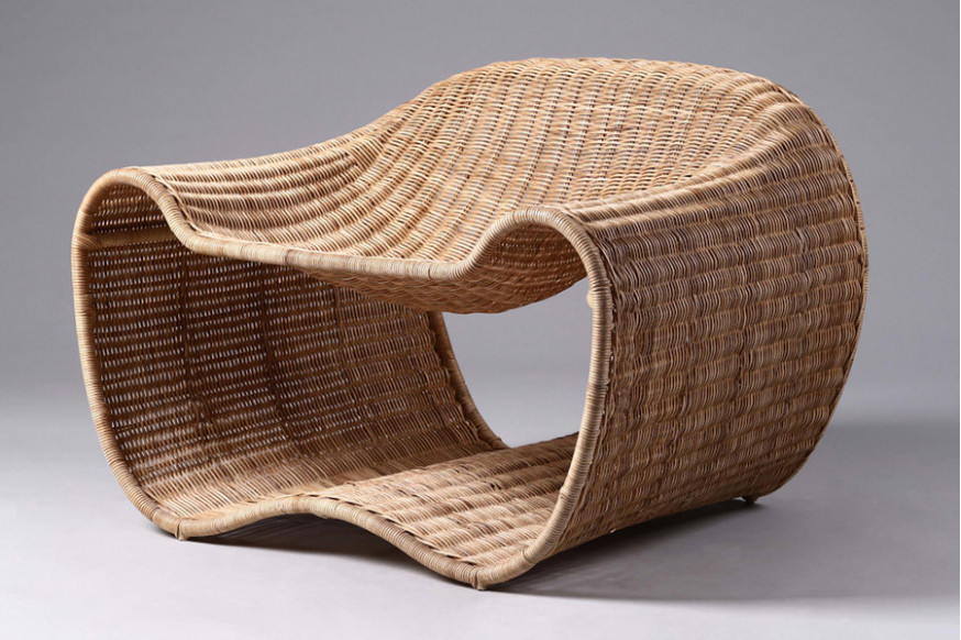 Oggetti™ Luisa Lounge Chair - Woven wicker