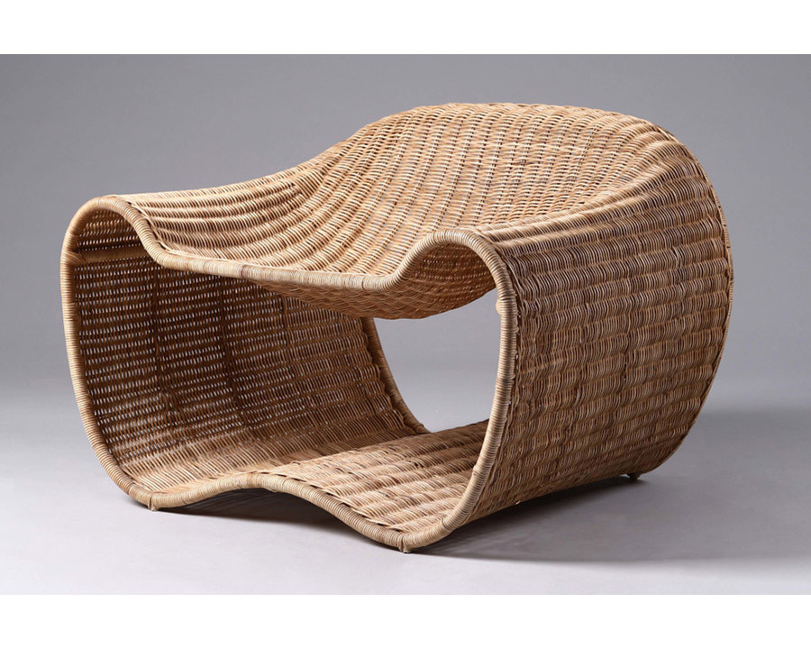 Oggetti Luisa Lounge Chair - Woven wicker