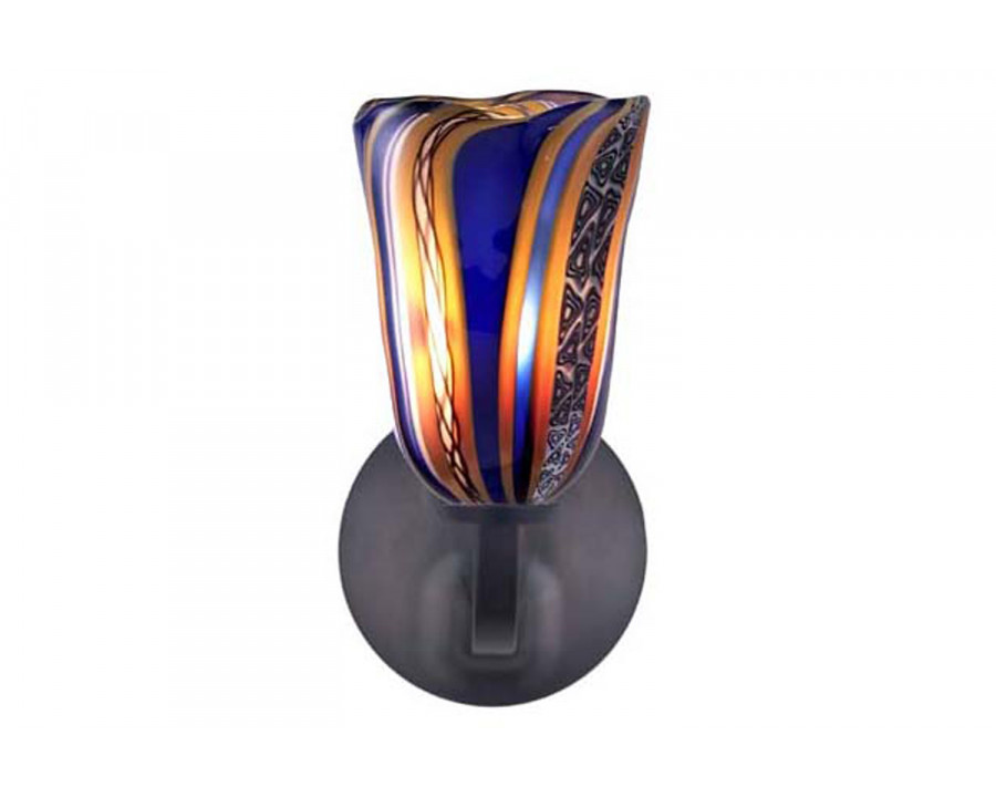 Oggetti Fiore Rondo Sconce - Cobalt, Dark Bronze