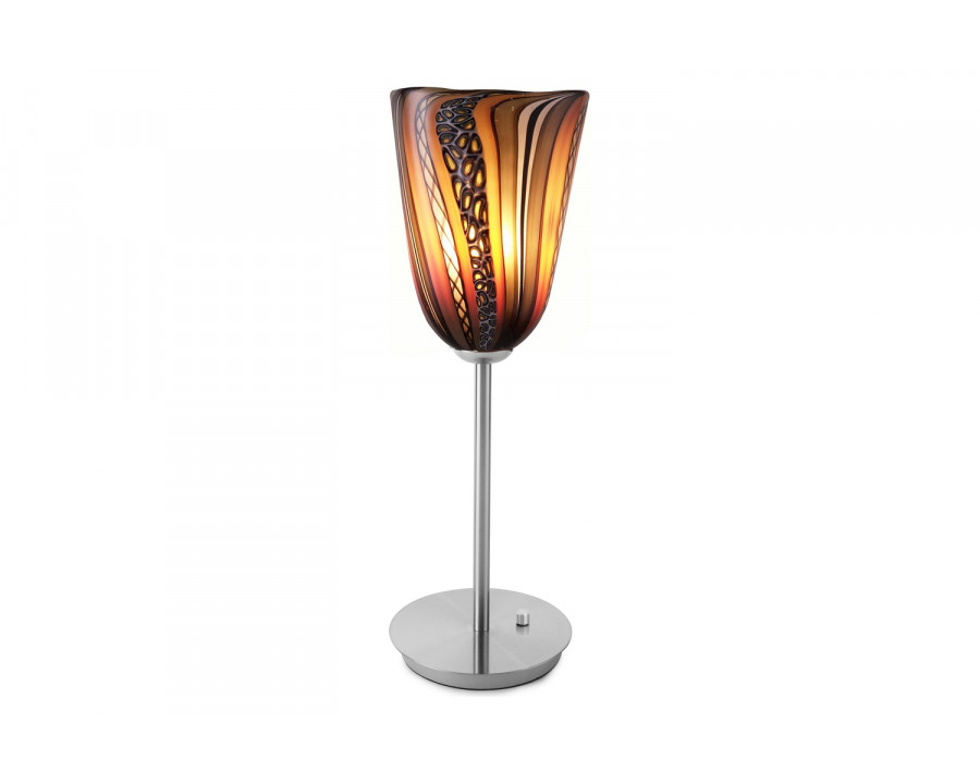 Oggetti Fiore Table Lamp - Amber