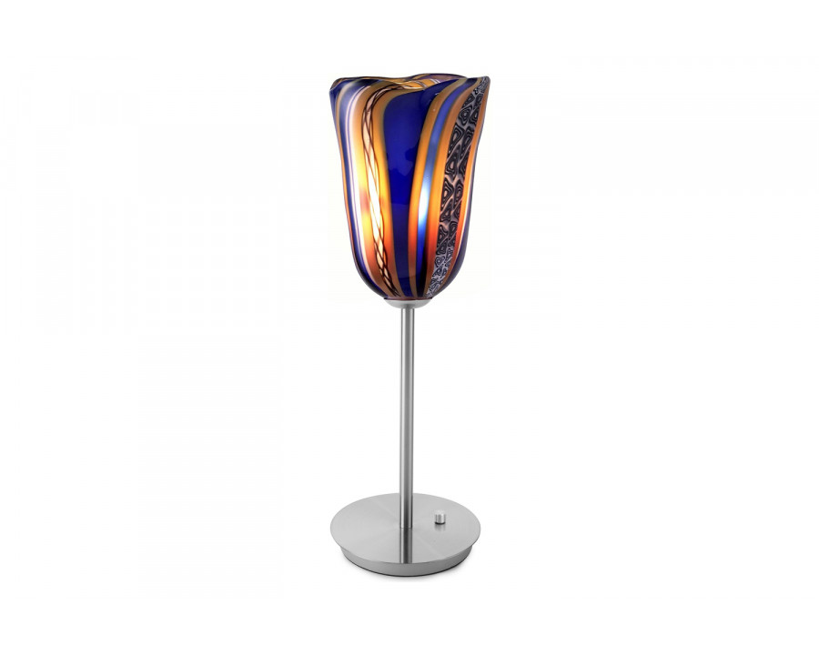 Oggetti Fiore Table Lamp - Cobalt