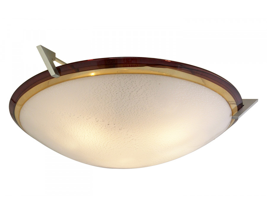 Oggetti Pie In The Sky Ceiling Flush Mount - Amber/Amy