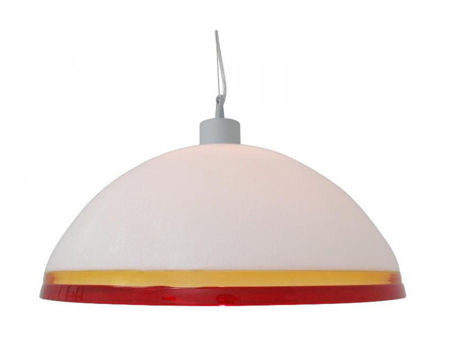 Oggetti Pie In Sky Dome Suspension - Amber/Red