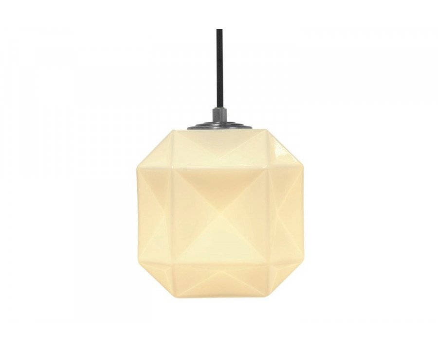 Oggetti Mimo Cube Pendant - Bronze, Gun Metal