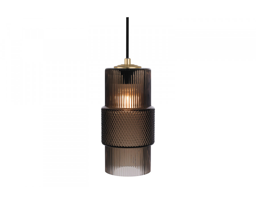 Oggetti Mimo Cylinder Pendant - Bronze, Brass