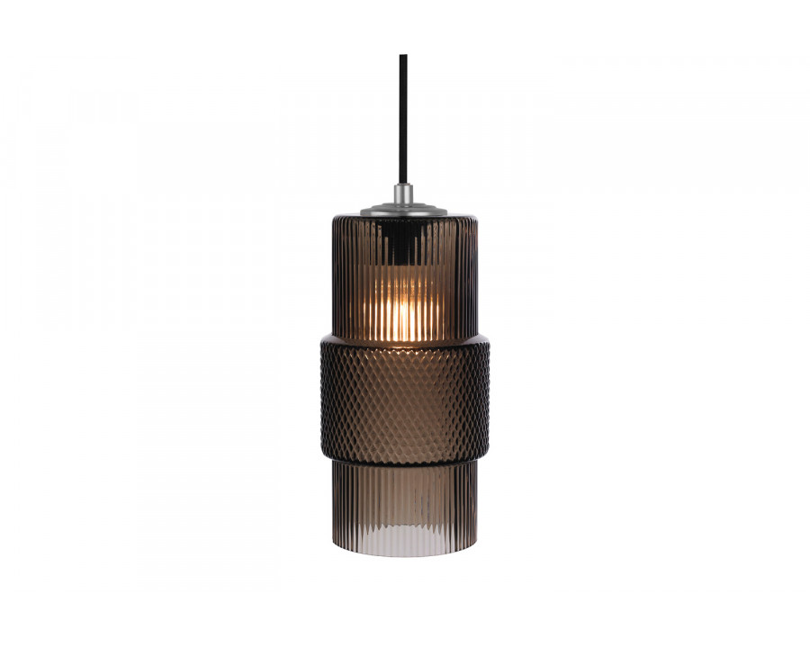 Oggetti Mimo Cylinder Pendant - Bronze, Gun Metal