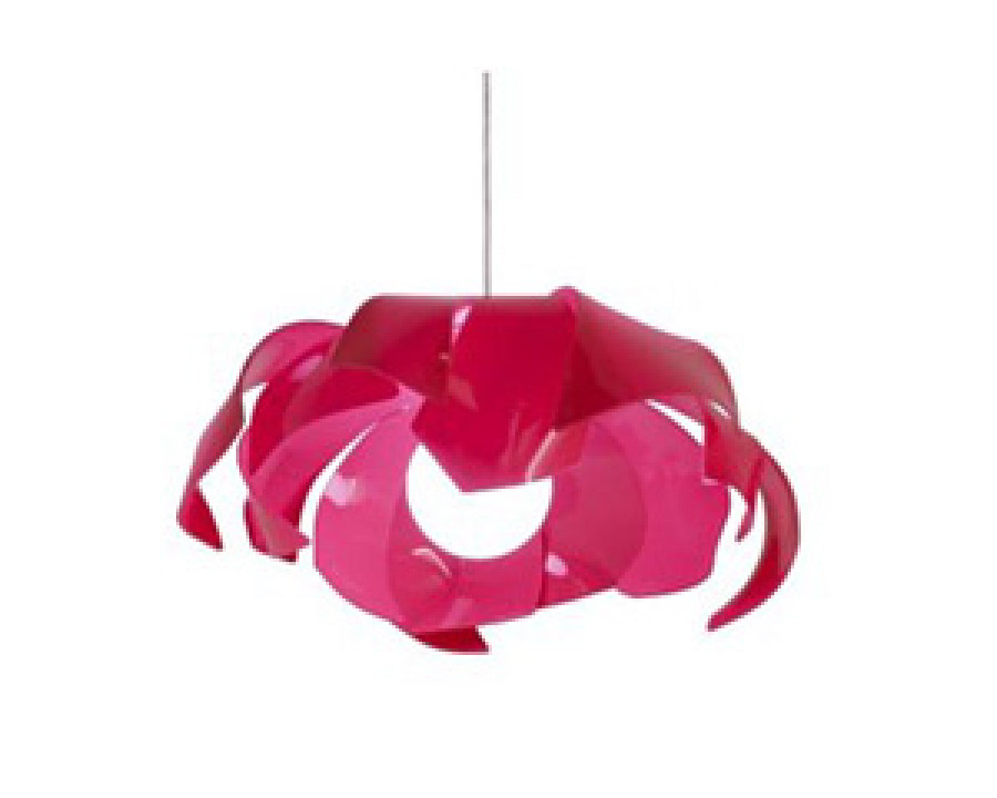 Oggetti Ninfea Suspension - Fuchsia, 15"