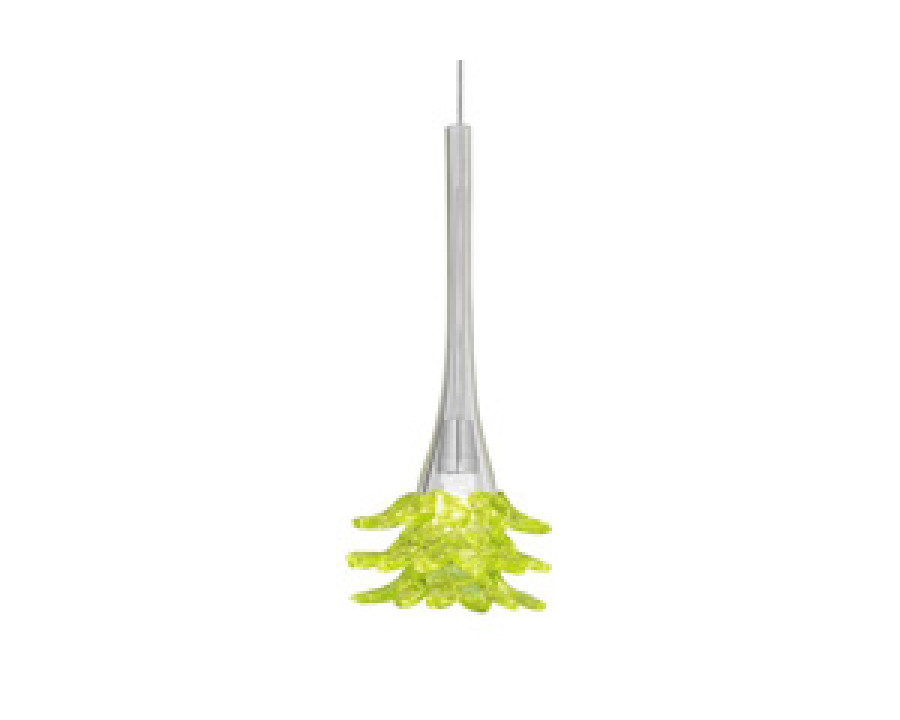 Oggetti Mimosa Pendant 12V - Lime, Flush Round, Trans Built In Smart Jack Reqd And Incl