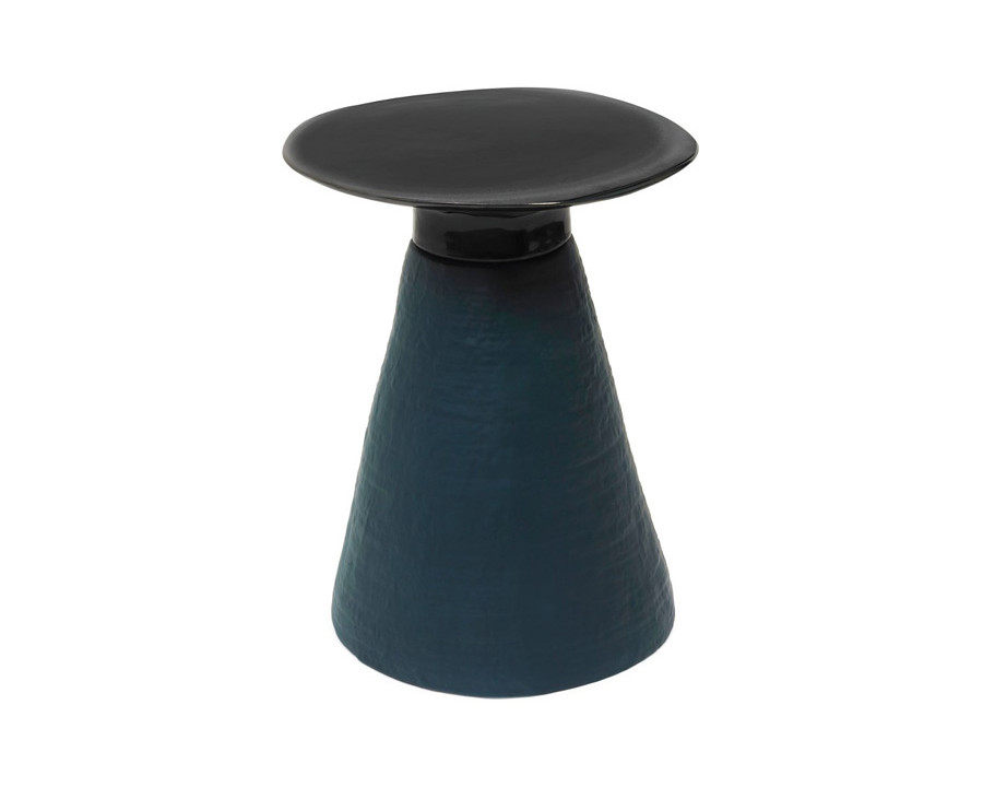 Oggetti Conc Occasional Table - Blue, Medium