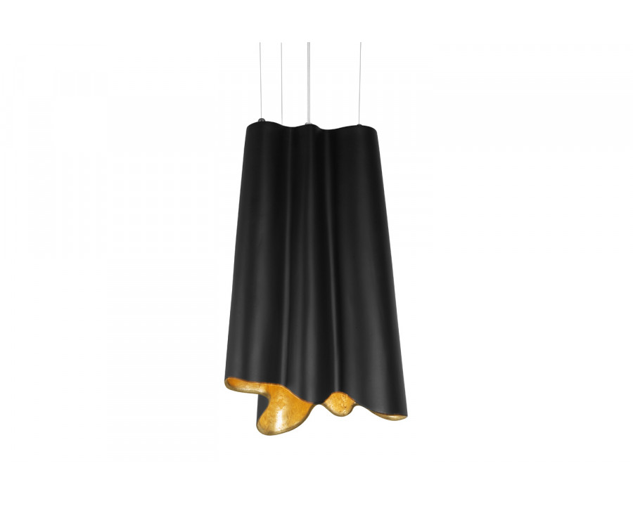 Oggetti Lunar Suspension - Black/Gold, Tall