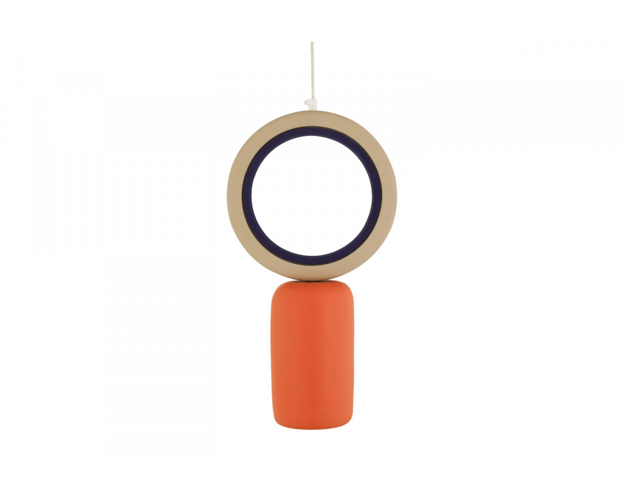 Oggetti Pelota Suspension - Terracotta/Gray