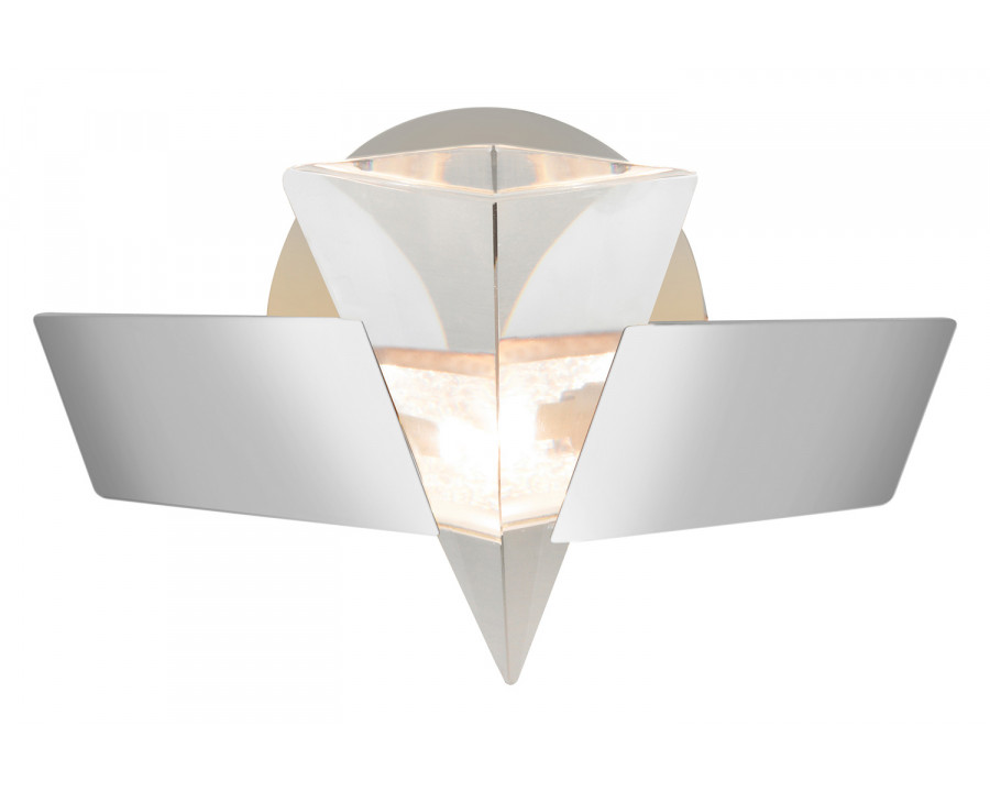 Oggetti Prisma Sconce - Clear/Chrome