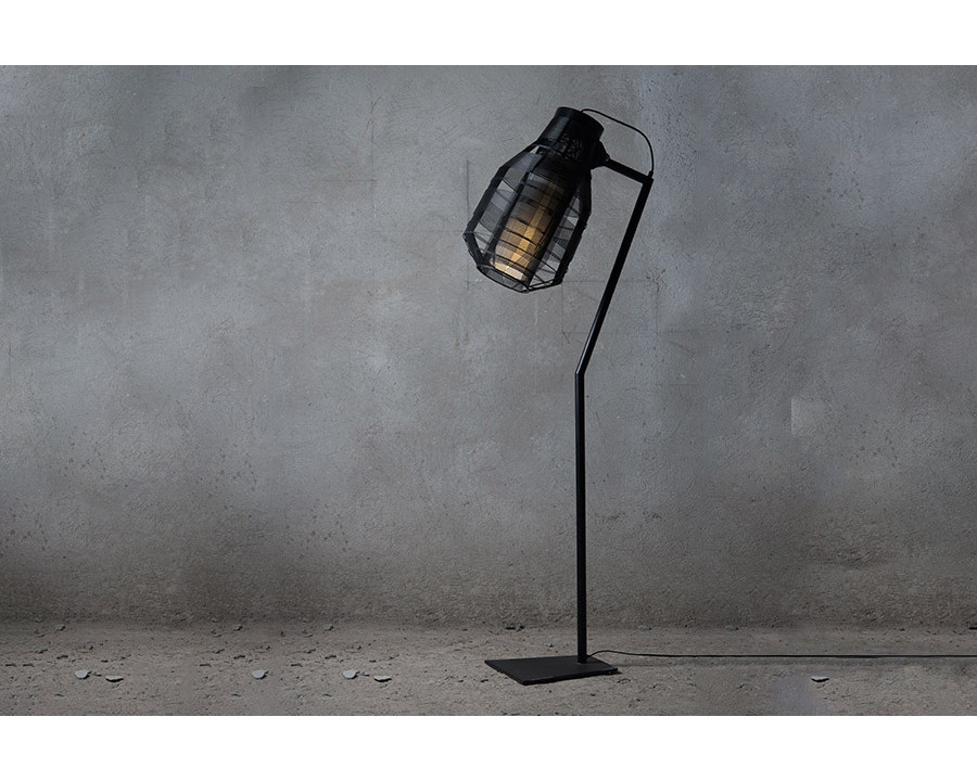 Oggetti Bullet Floor Lamp - Black