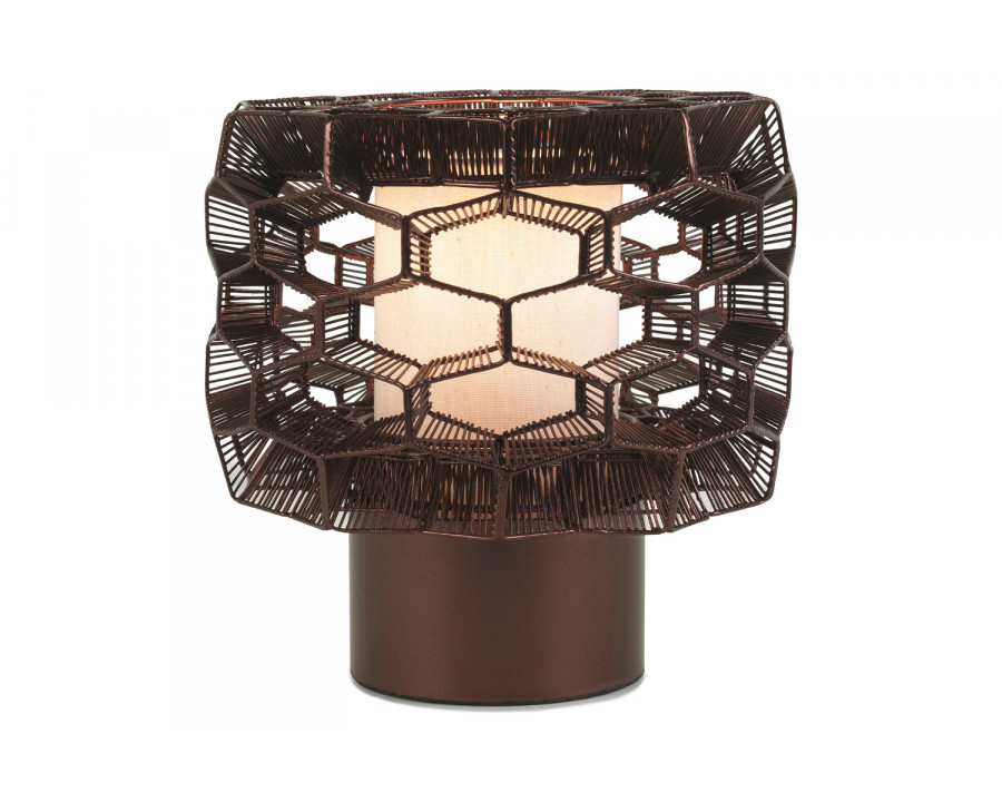 Oggetti Honeycomb Table Lamp - Florentine, Small