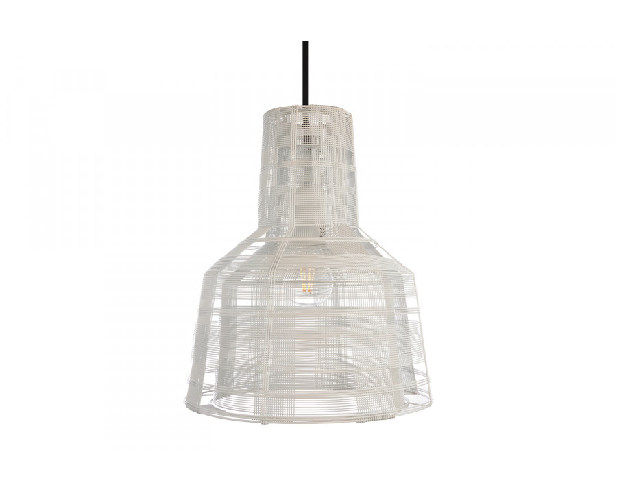 Oggetti Section Pendant - White