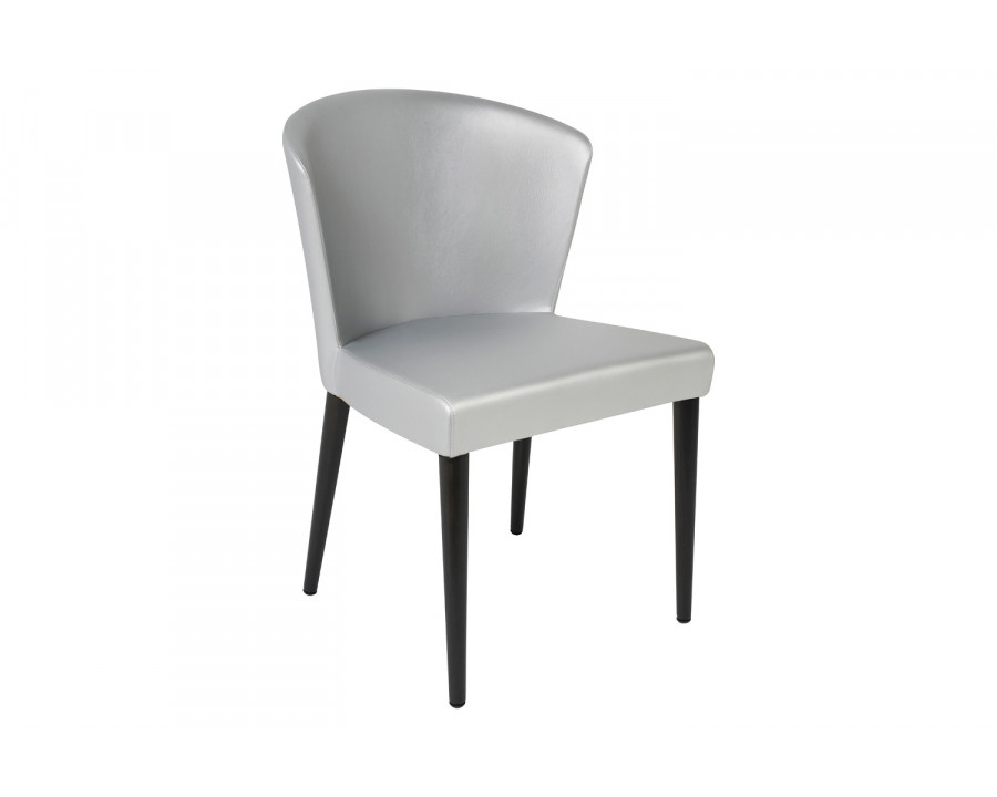 Oggetti Este Arm Chair - Silver, Wenge