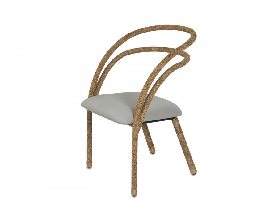 Oggetti - Encanta Chair in Natural Rope/Gray