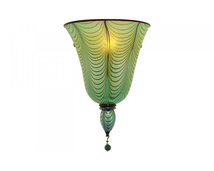 Oggetti Istanbul Sconce Bell - Green/Red