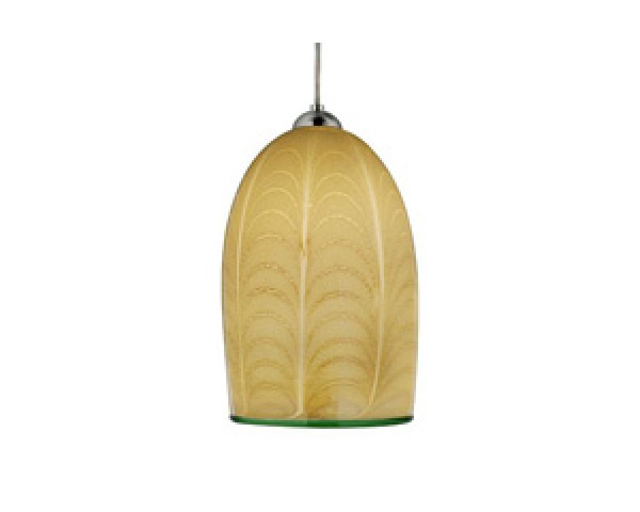 Oggetti Izmir Pendant - Ivory, Flat, Satin Nickel