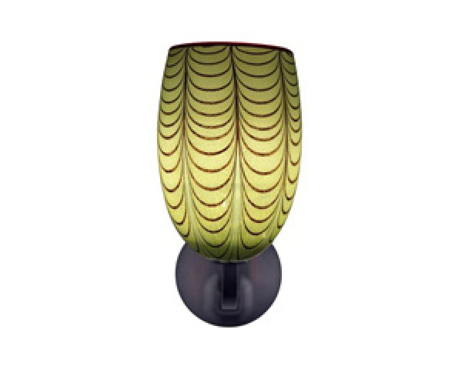 Oggetti Izmir Sconce Rondo - Grass, Satin Nickel