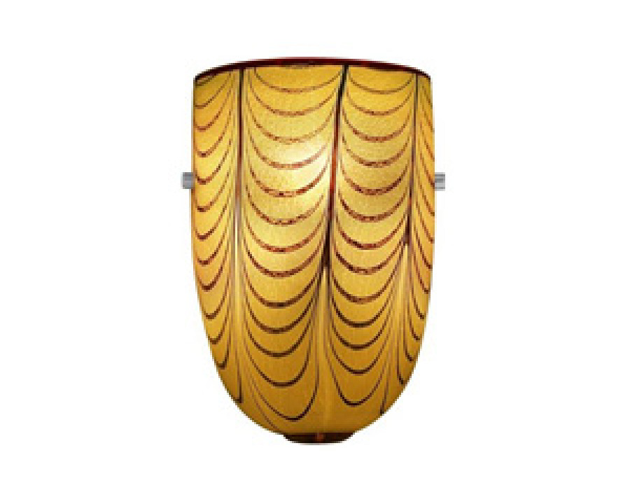 Oggetti Izmir Flush Mount Sconce - Amber