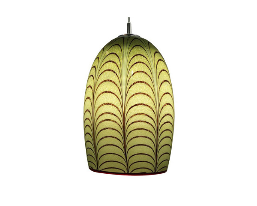 Oggetti Izmir Pendant 12V - Grass, Flat, Satin Nickel