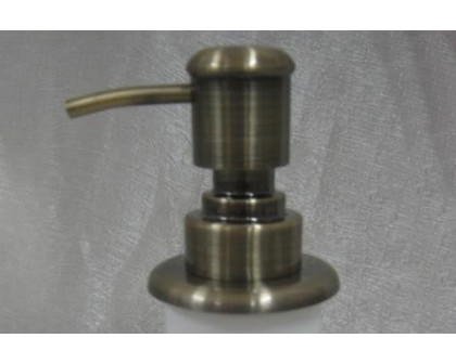 Oggetti Silver Bath Soap Dispenser - Silver/Dark Bronze