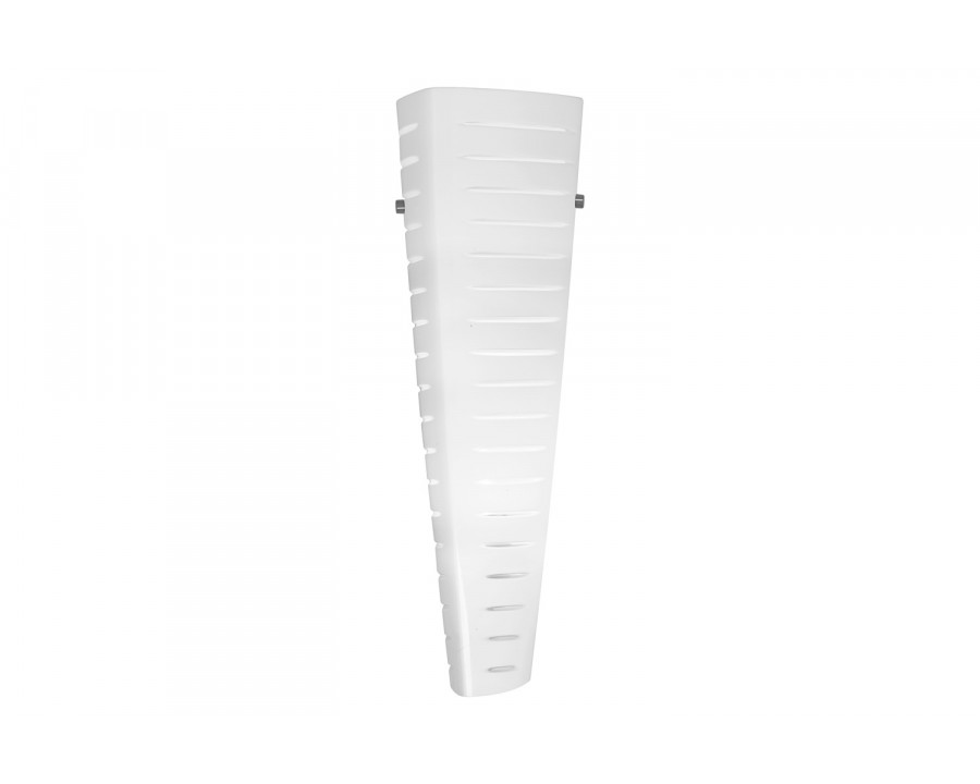 Oggetti Mesa Flush Mount - White/Clear