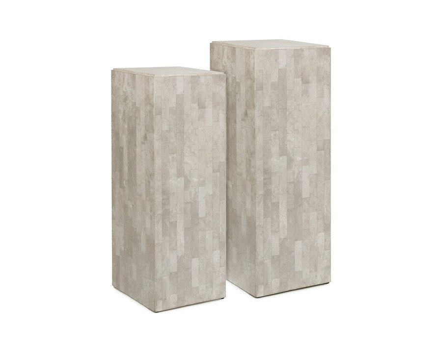 Oggetti Museo Pedestal - Beige, Large