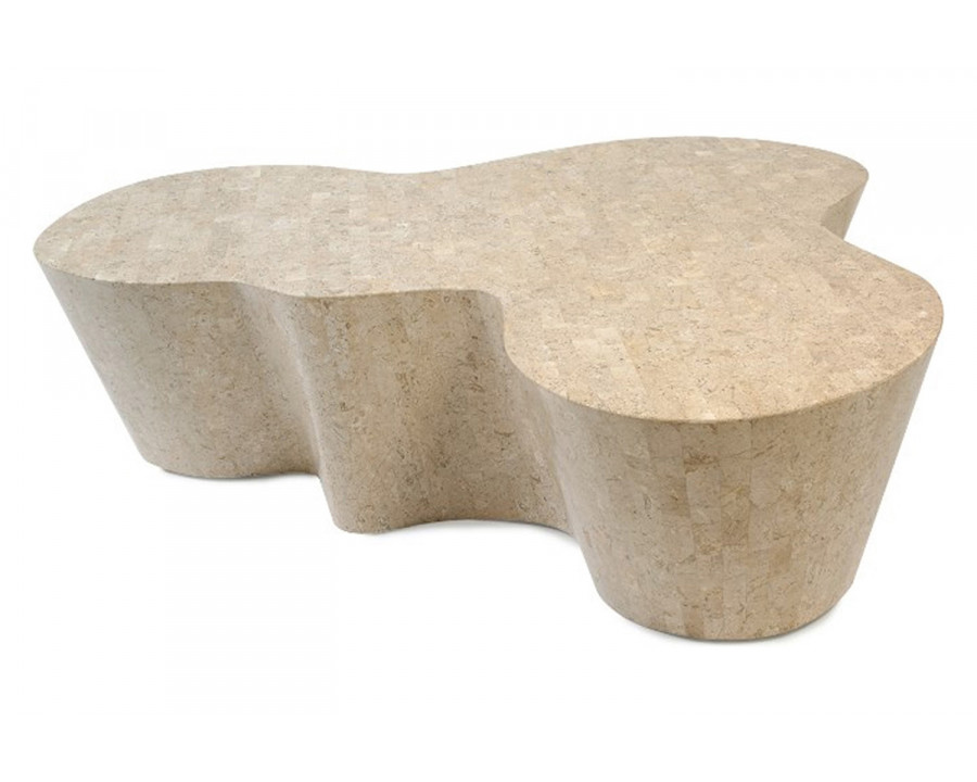 Oggetti Orgo Cocktail Table - Fossilized Stone