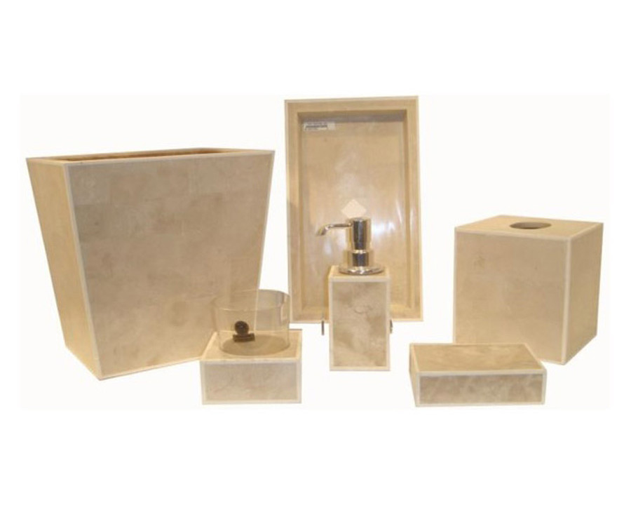 Oggetti Lee Bath Perfume Tray - Fossil Stone