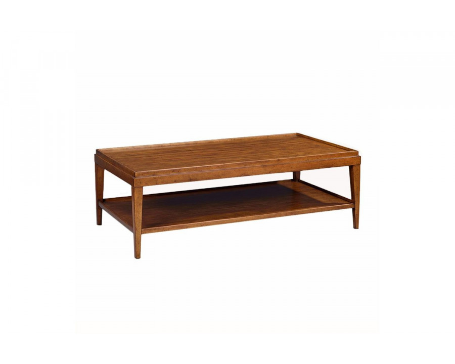 Oliver Liz Rectangular Coffee Table - Rustic, Large