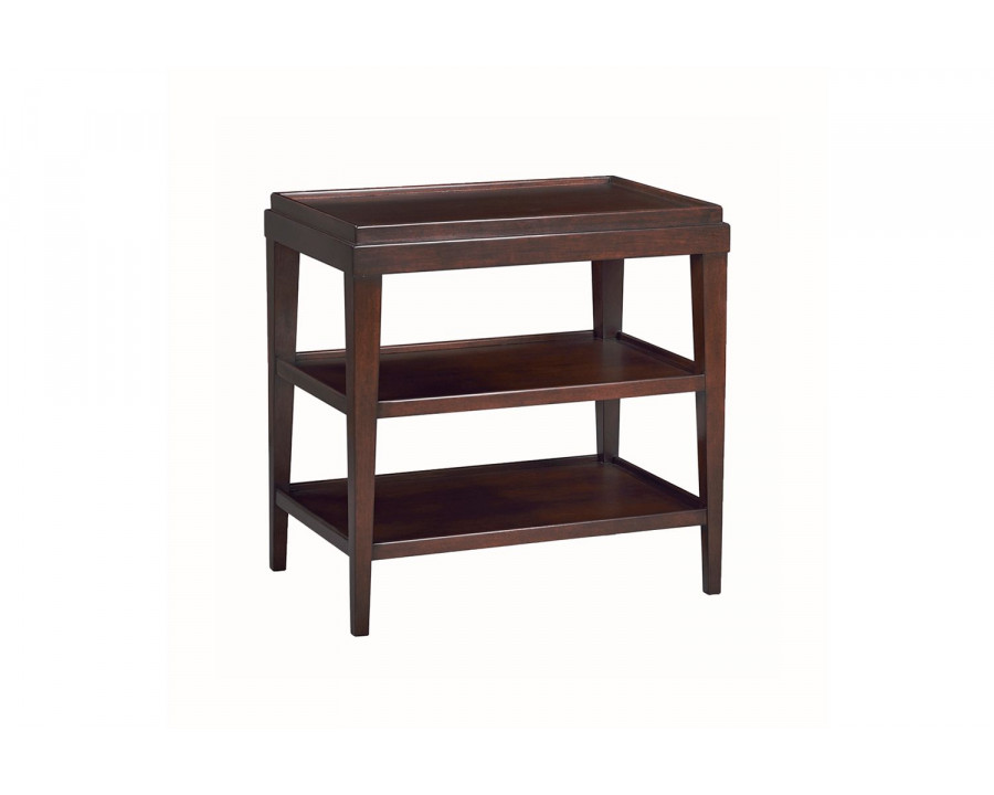 Oliver Liz Rectangular Side Table - Chocolate, Large