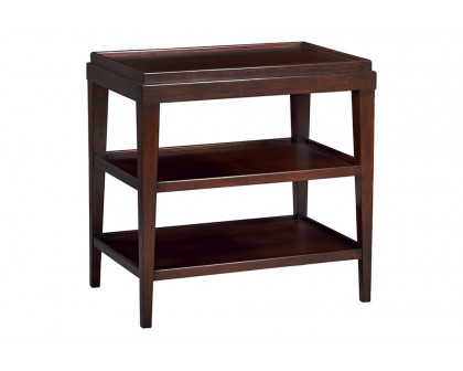 Oliver Liz Rectangular Side Table - Chocolate, Large