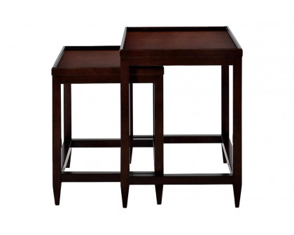 Oliver Liz Nesting Table - Chocolate