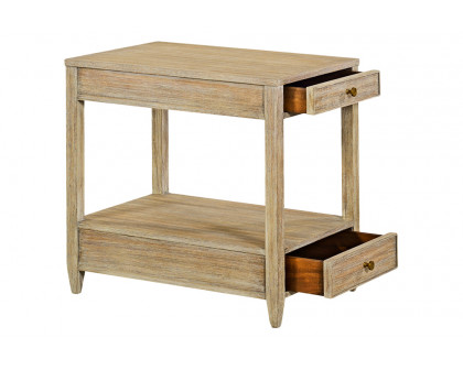 Oliver Westone Narrow Side Table - Weatdered