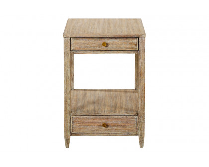 Oliver Westone Narrow Side Table - Weatdered