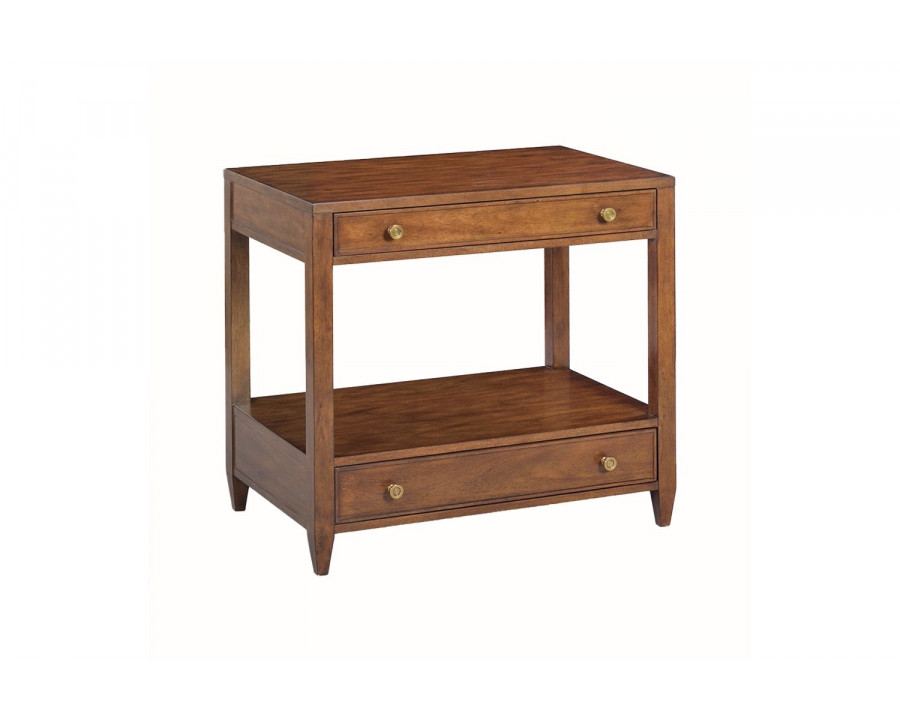 Oliver Weston Wide Side Table - Rustic