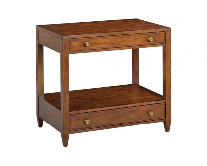 Oliver Weston Wide Side Table - Rustic