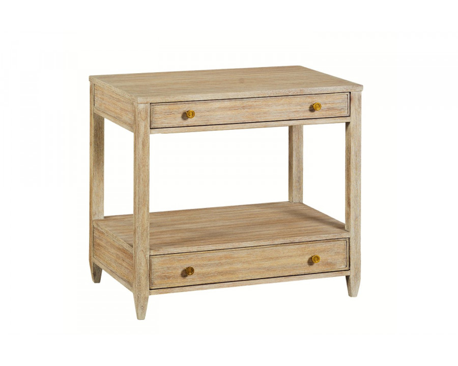 Oliver Weston Wide Side Table - Weatdered