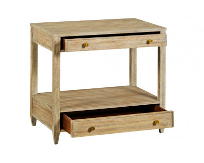 Oliver Weston Wide Side Table - Weatdered