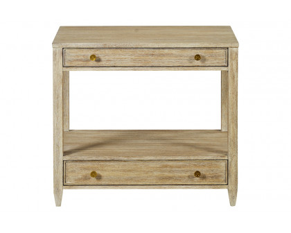 Oliver Weston Wide Side Table - Weatdered