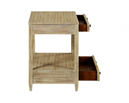 Oliver Weston Wide Side Table - Weatdered