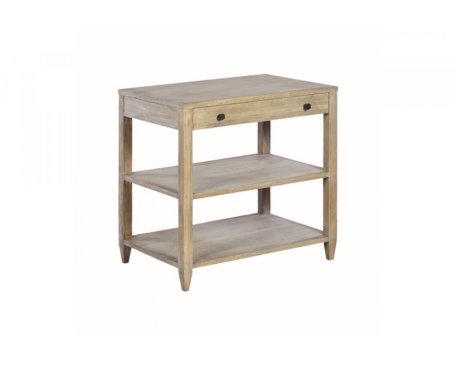 Oliver Wallace Wide Side Table - Rabbit