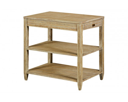 Oliver Wallace Narrow Side Table - Weatdered