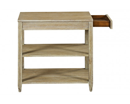 Oliver Wallace Narrow Side Table - Weatdered