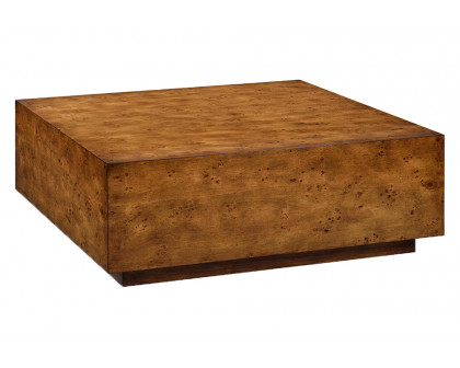 Oliver Arvada Coffee Table - Rustic/Mappa Burl Veneer