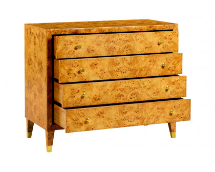 Oliver Beverly Chest - Honey/Mappa Burl Veneer