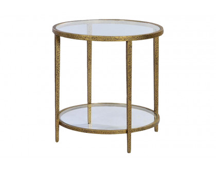 Oliver Worth Round Table - Gold